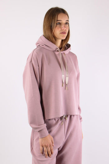 Felpa Modal Crop Coulisse Paris - 7