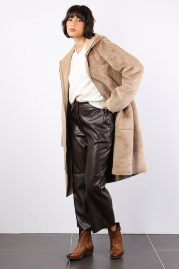 Cappotto Ecomontone Reversibil Sand - 4