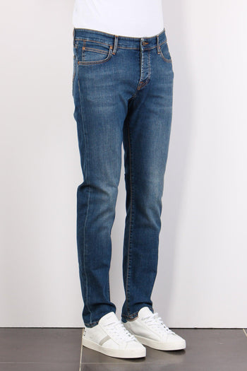 Denim Slim Fit Denim Medio - 5