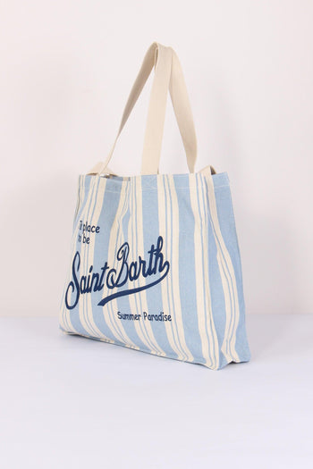 Essential Bag Azzurro/bianco - 3