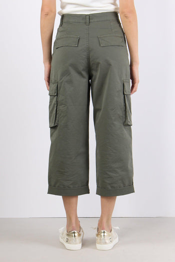 Pantalone Tasconato Gamba Drit Militare - 4