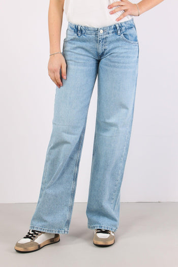 Denim Vita Bassa Denim Chiaro - 2