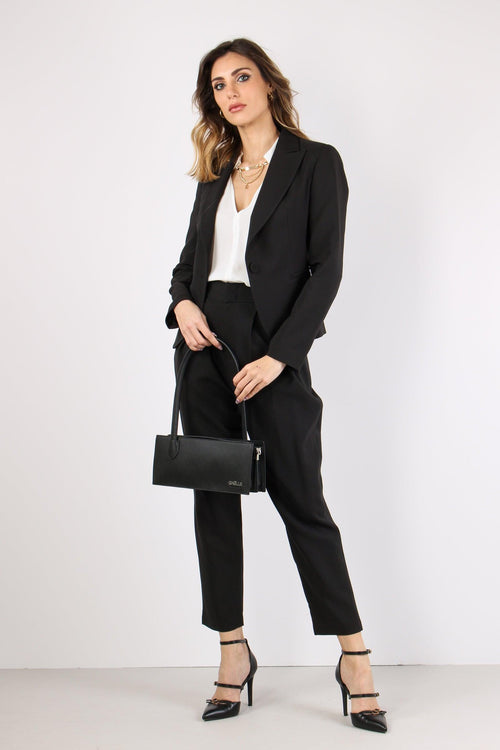 Setmu Pantalone Pences Tessu Black