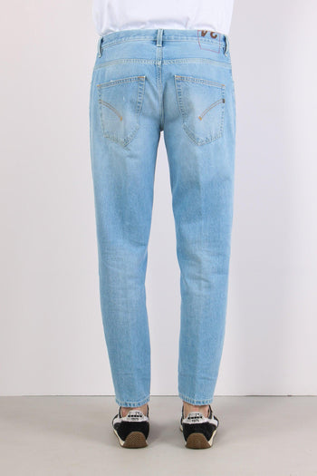 Brighton Denim Rotture Slavato Denim Chiaro - 5