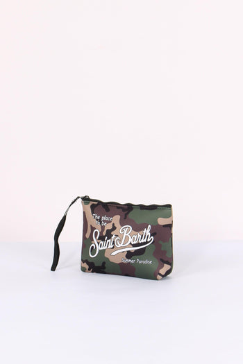 Aline Pochette Camouflage Verde - 2