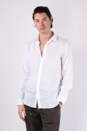 Camicia Lino Colletto Bianco - 2