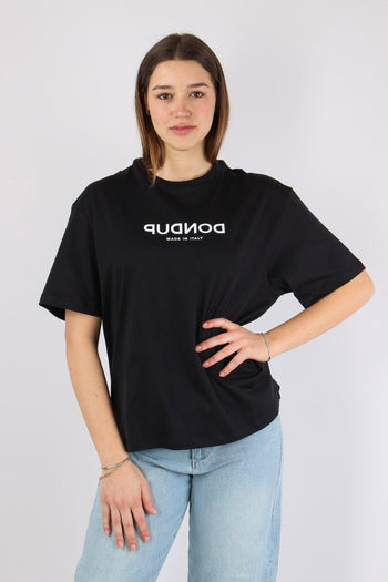 T-shirt Scritta Centrale Nero - 2