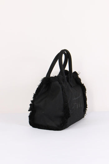 Shopping Canvas Logo Nero - 5