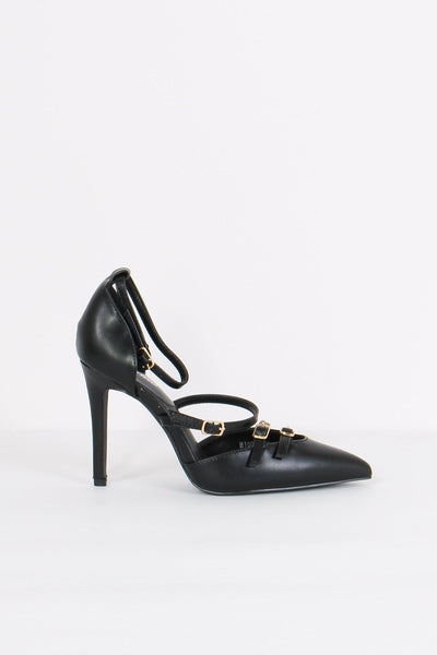 Decollete Fibbie Black