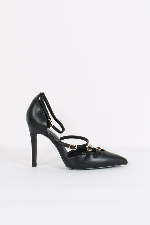 Decollete Fibbie Black