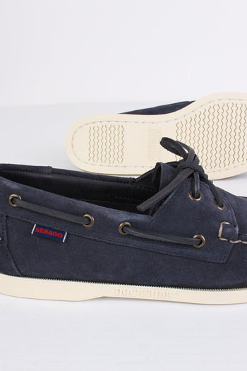 Mocassino Camoscio Blu Universe - 5