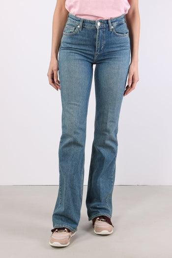 Jeans Basico Zampa Denim Blu - 6