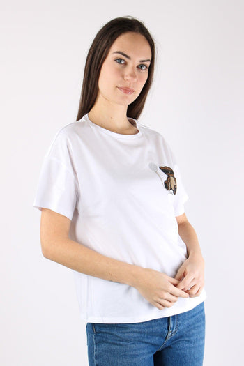 T-shirt Scatoletta Stampa Orso Bianco Bear - 6