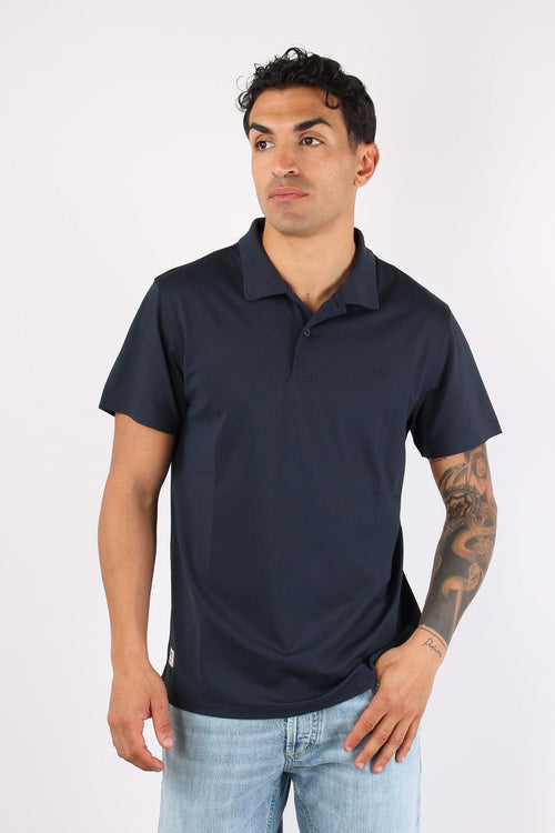 Polo Piquet Tecnica Navy Blue