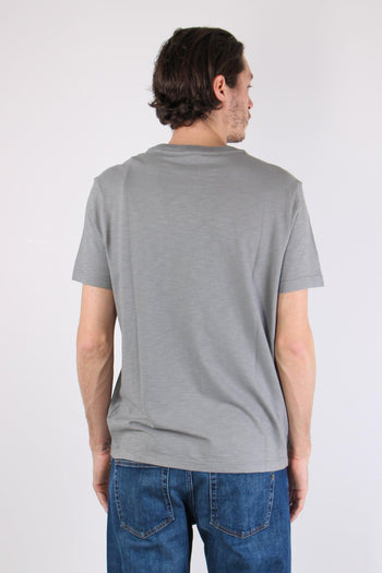 T-shirt Cotone Fiammato Logo Fume - 4