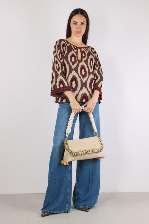 Maglia Jacquard Fantasia