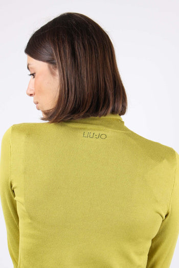 Collo Alto Viscosa Profilo Lur Lush Green - 7