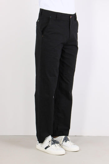 Pantalone Gamba Larga Nero - 4