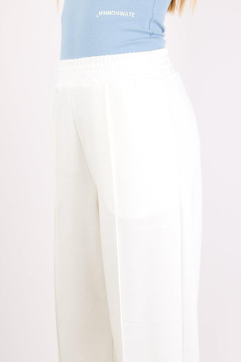 Pantalone Modal Coulisse Off White - 7