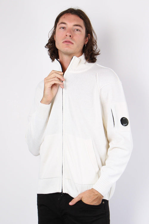 Felpa Full Zip Gauze White - 2