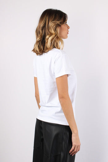 T-shirt Ricamo Non Mi Dovete Bianco - 5