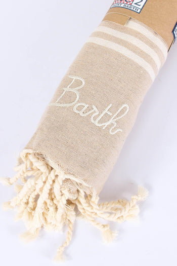 Foutas Righe Beige/bianco - 3