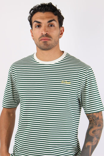 T-shirt Righe Verde/bianco - 3