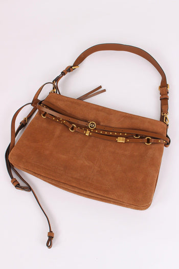 Belt Bag Suede Marrone - 4