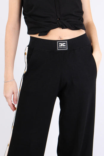 Pantalone Palazzo Maglia Argilla/burro - 9