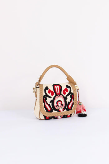 Marilena Tracollina Patta Rica Cuoio/multi Color - 2