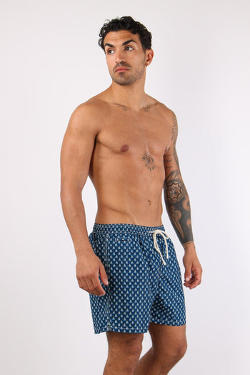 Costume Boxer Fantasia Blu - 3