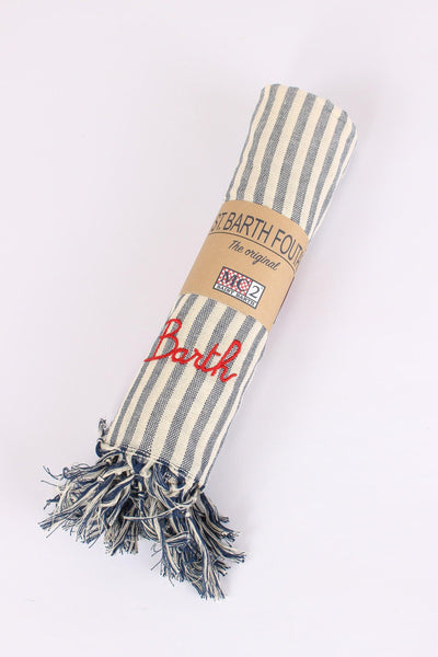 Foutas Righe Sottili Blu/bianco