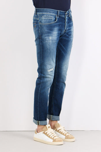 George Denim Rotture Denim Scuro - 8