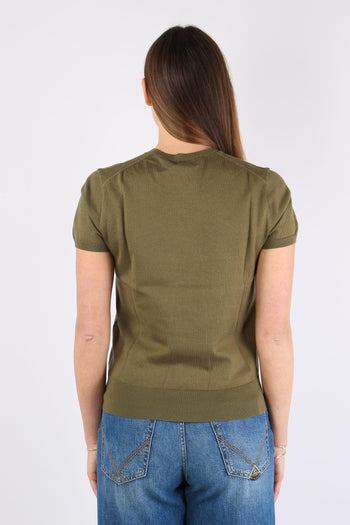 Pullover Manica Corta Willow Green - 4