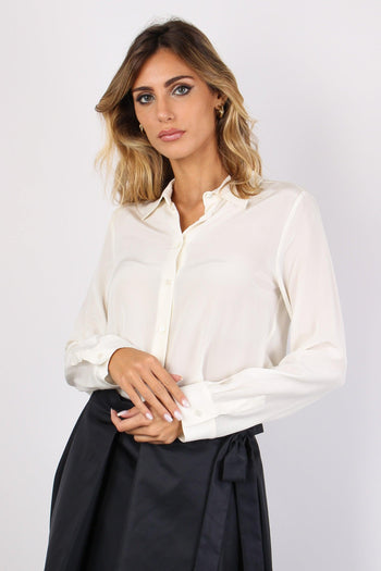 Geo Camicia Seta Bianco - 6