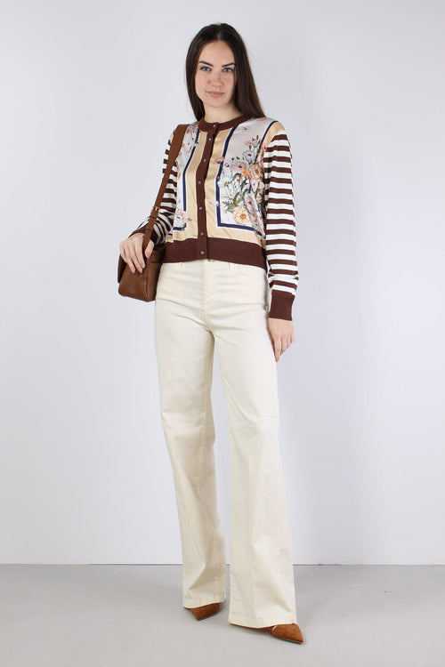 Cardigan Riga Foulard/bisco