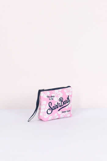 Aline Pochette Fiori Rosa - 5
