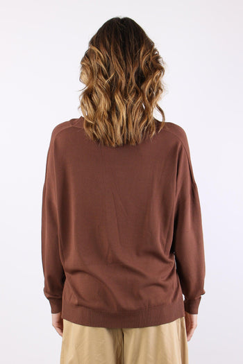 Maglia M/m Scavo V Cacao - 5