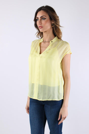 Casacca Sm Effetto Rigato Lemon Juice - 6