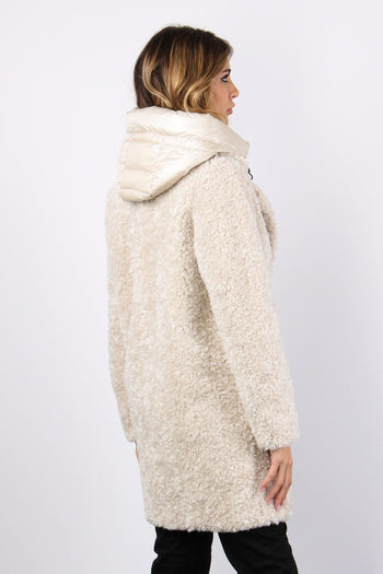 Cappotto Teddy Piuma Chantilly - 6