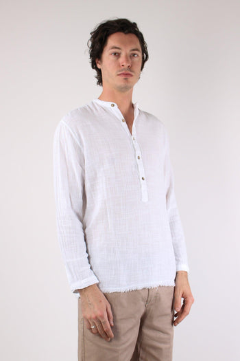Camicia Serafino Kaftano Bianco - 7