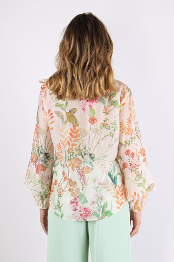 Casacca Rouge Manica Fantasia Naturale - 4