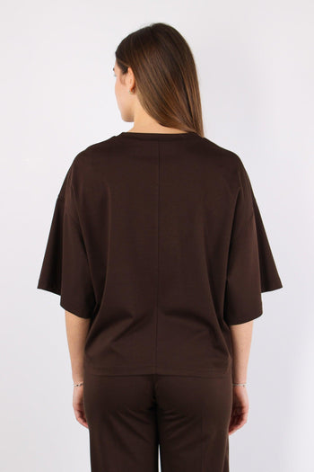 Maglia Punto Milano Tencelle Moro - 3