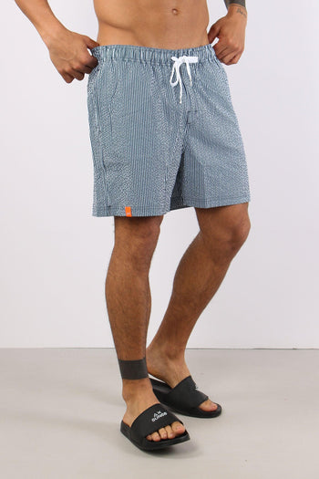 Costume Pantalone Riga Navy/bianco - 6