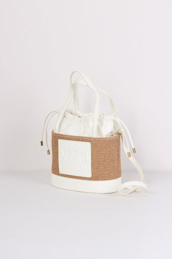 Cat Bauletto Paglia Small Naturale/bianco - 2