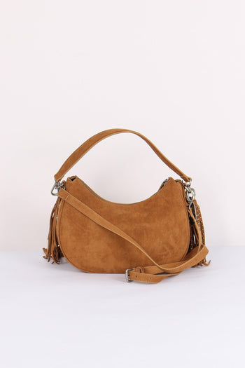 Mezzaluna Suede Frange Cotto - 4