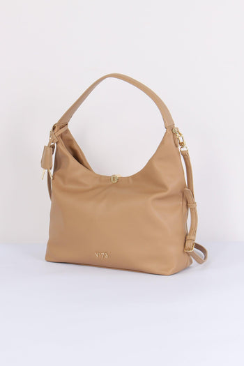 Keira Hobo Grande Tracolla Beige - 2