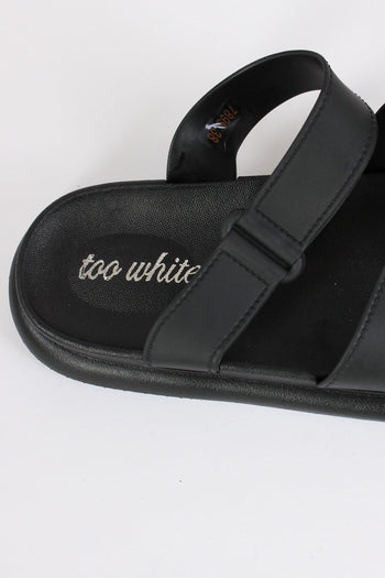 Ciabatta Fondo Gomma Black - 5