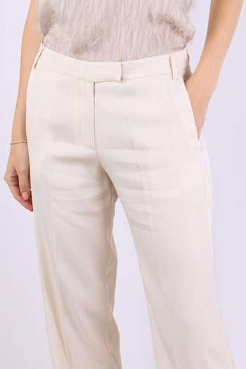 Pantalone Fluido Pences Ivory - 7