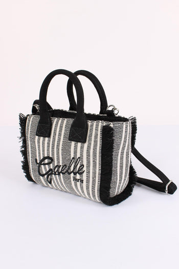 Mini Tote Frange Riga Nero - 5